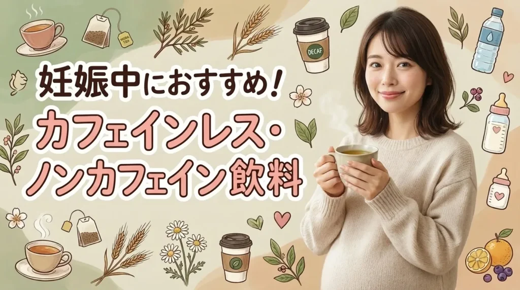 妊娠中におすすめカフェインレス・ノンカフェイン飲料9選